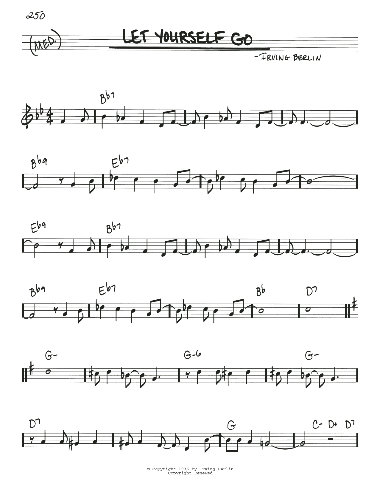 Produktbild zu: Let Yourself Go