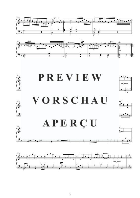 Produktgalerie: Seite 4 von 7 Cembalo Sonate Nr. 3 in F-Dur Op.1, , Cembalo/Klavier Solo
