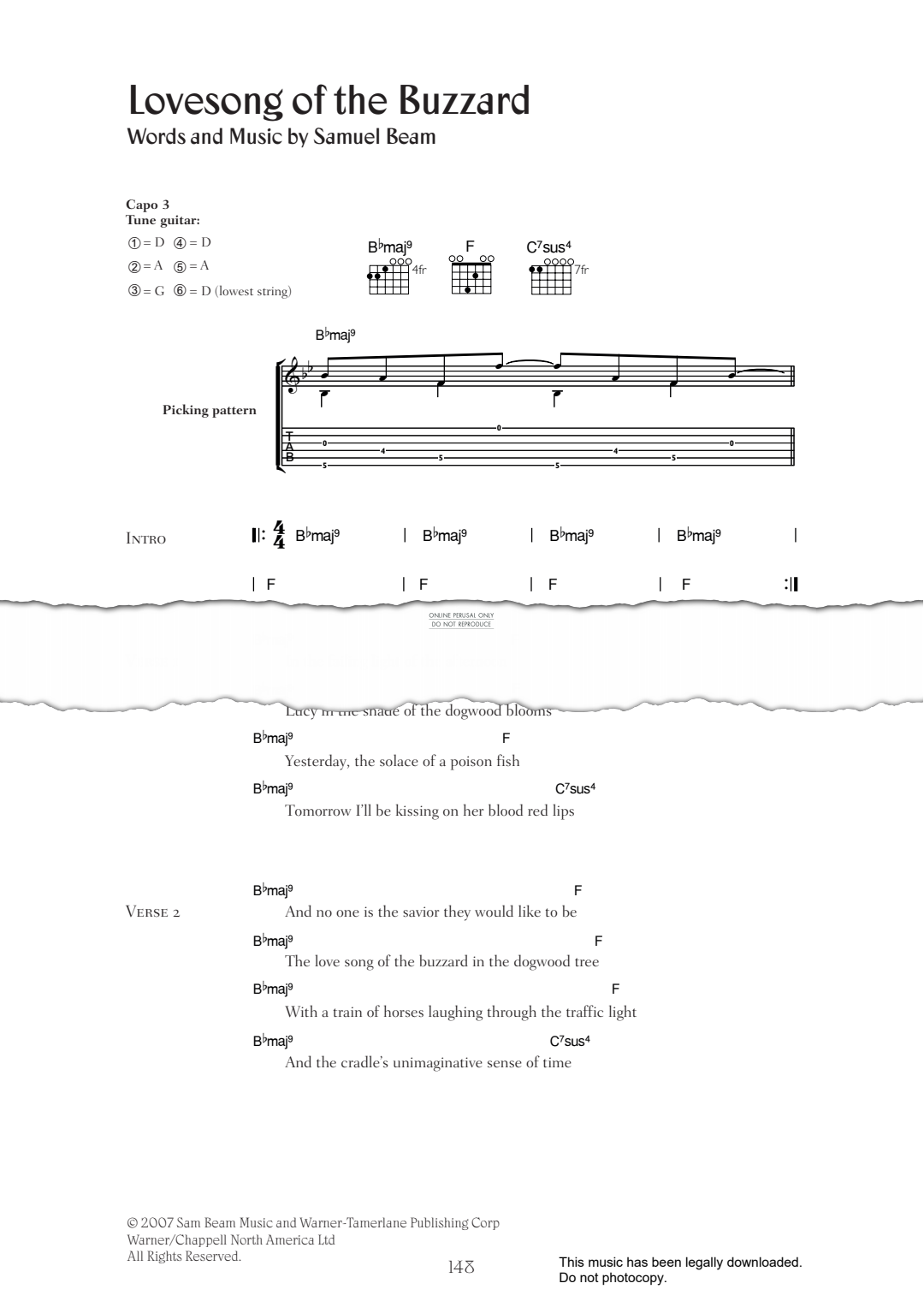 Produktbild zu: Lovesong of the Buzzard