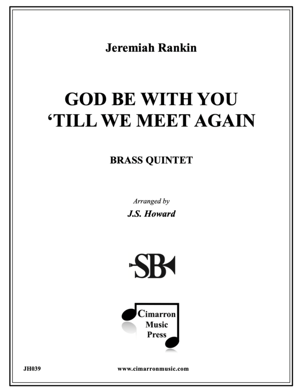 Produktbild zu: God Be With You 'Till We Meet AgainJeremiah Rankin