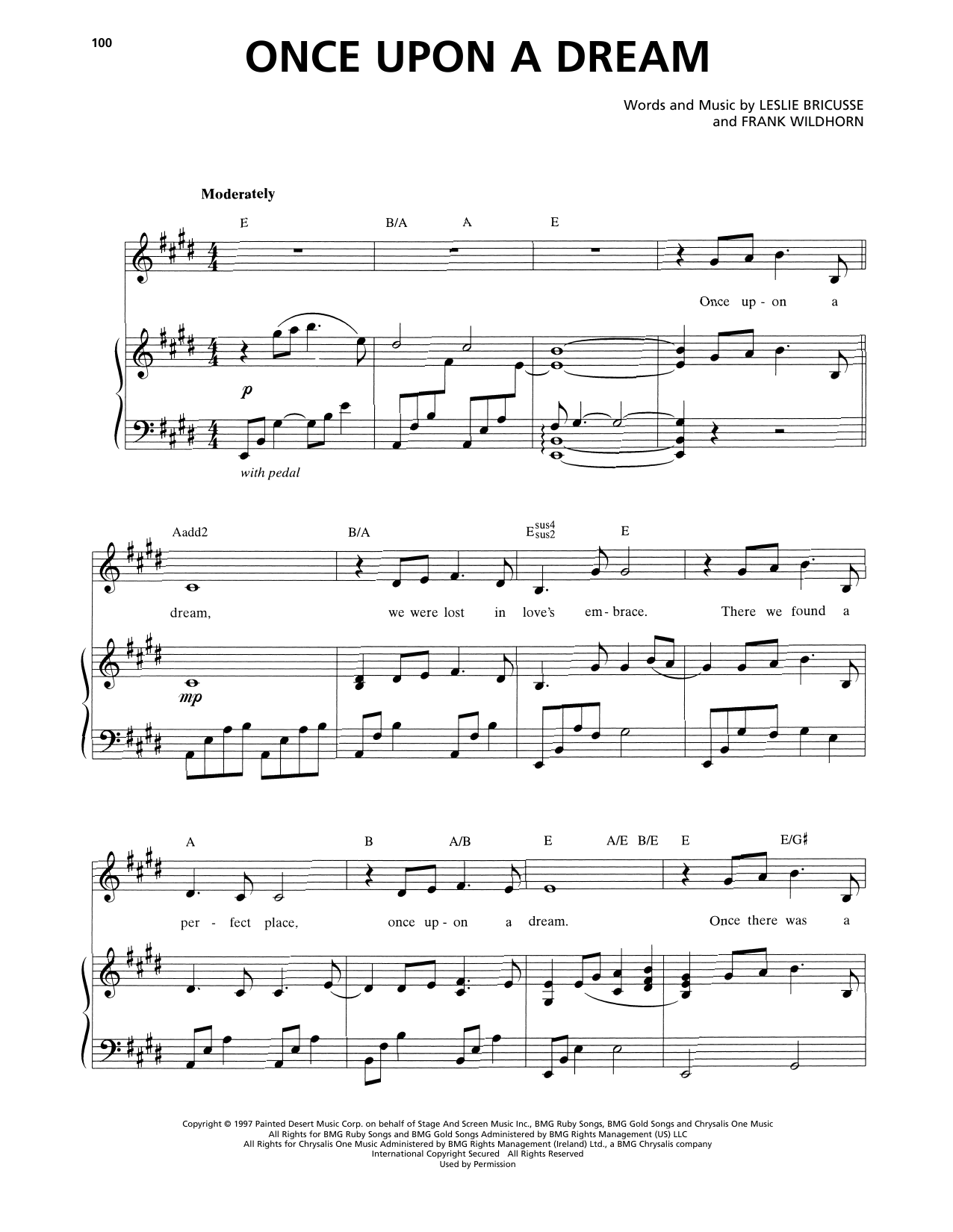 Produktbild zu: Once Upon A Dream (from Jekyll & Hyde) (2013 Revival Version)