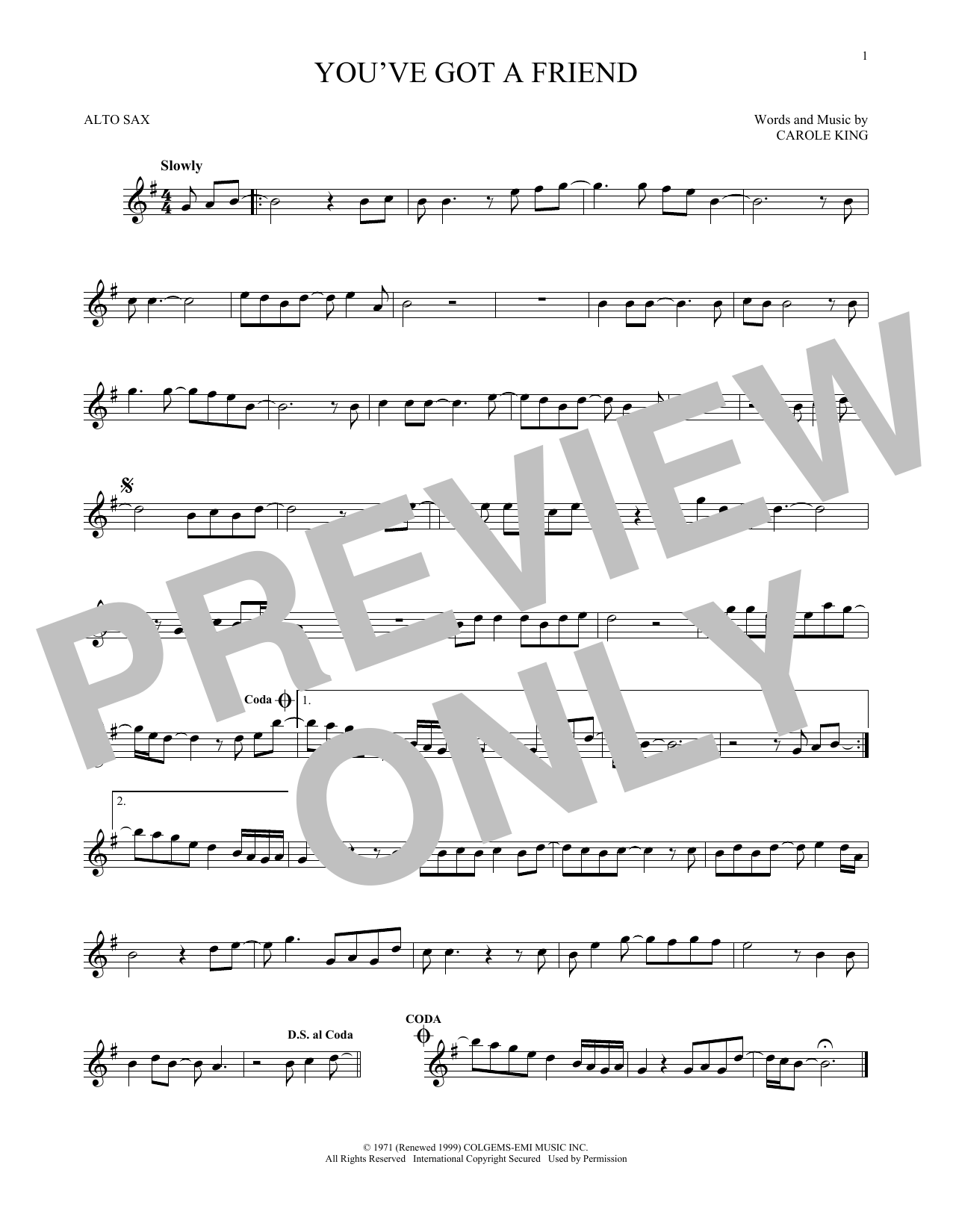 Product gallery: Page 1 of 1 You've Got A Friend, James Taylor