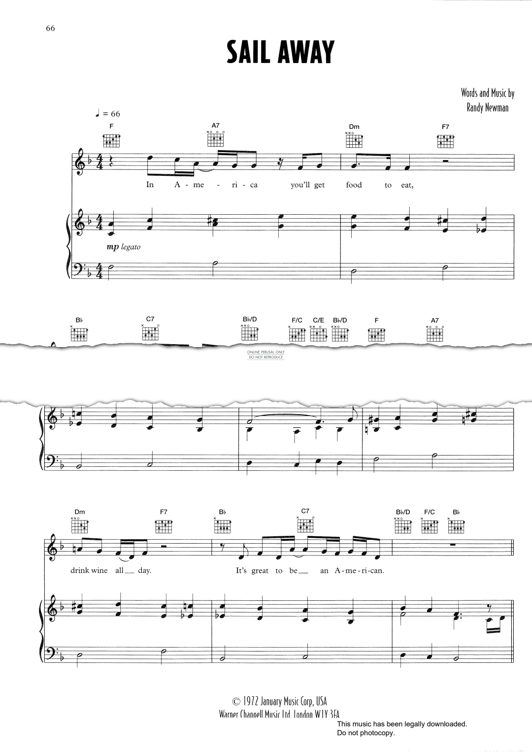 Produktbild zu: Sail Away