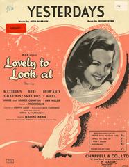 cover: Yesterdays, Jerome Kern