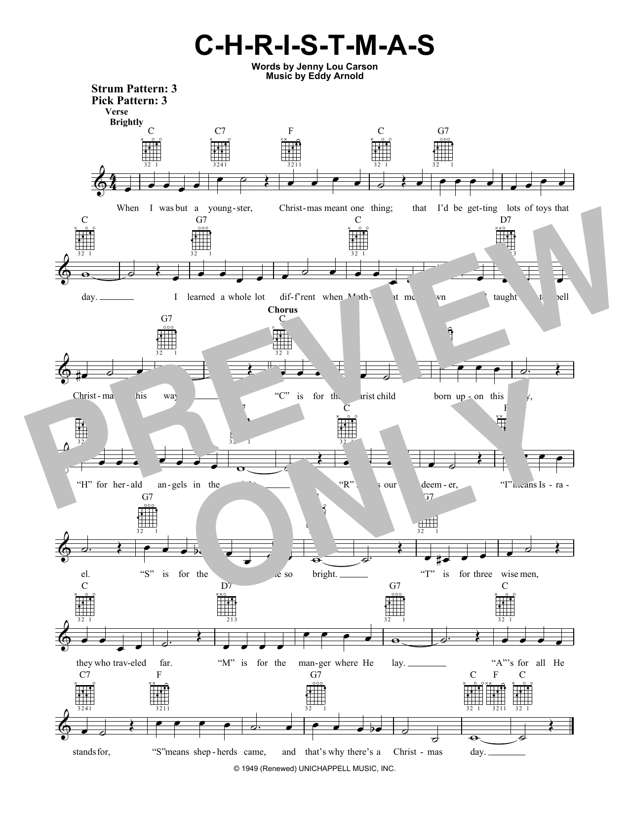 Product gallery: Page 1 of 1 C-H-R-I-S-T-M-A-S, Eddy Arnold