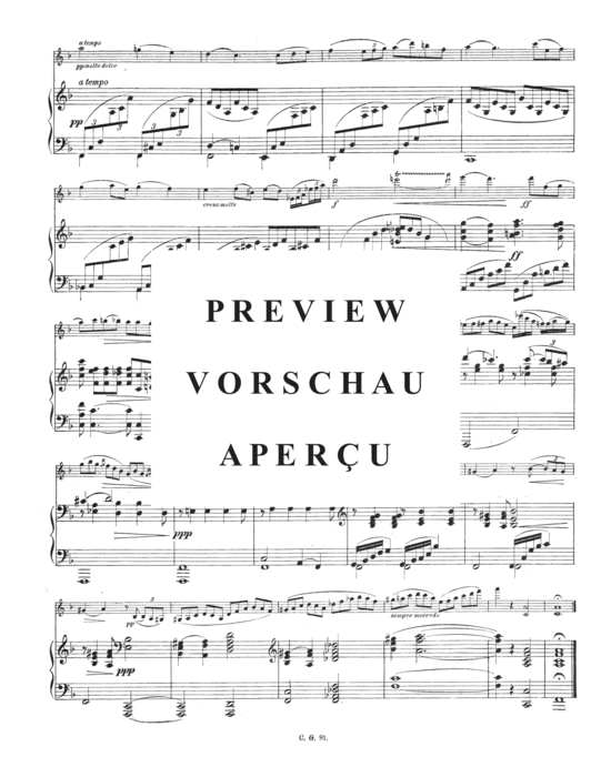 Product gallery: Page 3 of 3 Albumblatt , , (violin + piano)