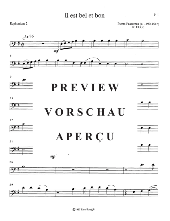 Product gallery: Page 10 of 15 Il est bel et bon , , (Tuba Quartett EETT)