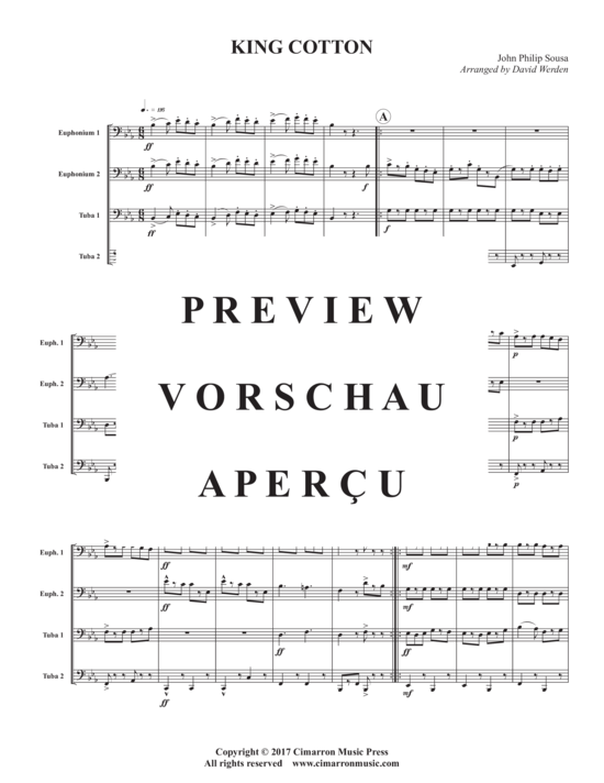 Product gallery: Page 3 of 21 March Collection for Tuba Quartet , , (Tuba Quartett EETT)