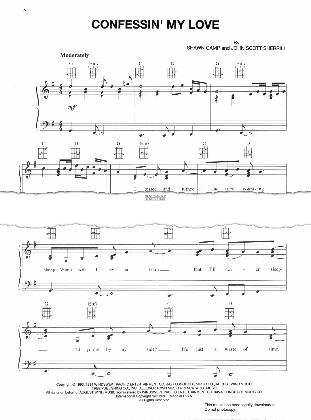 Produktbild zu: Confessin' My Love