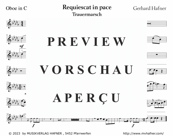 gallery: Requiescat in pace, , (large wind orchestra)