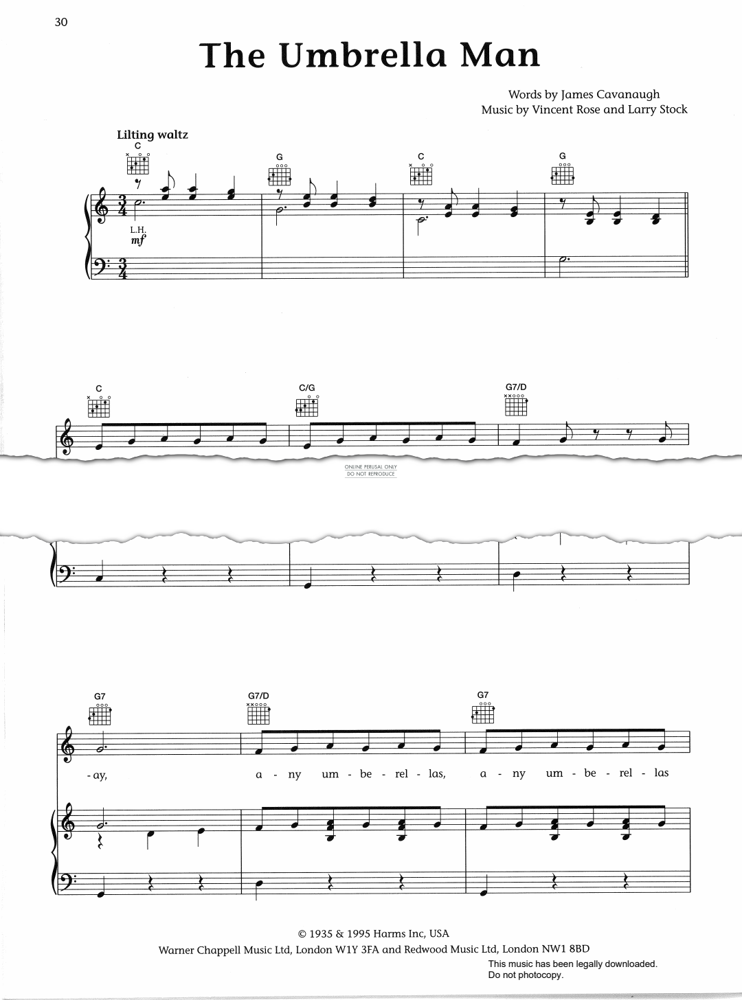 gallery: The Umbrella Man, Larry Stock, Gesang, Gitarre, Klavier