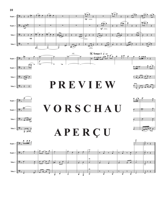 Product gallery: Page 11 of 21 Three Perspectives , , (Tuba Quartet: 2x Baritone, 2xTuba)