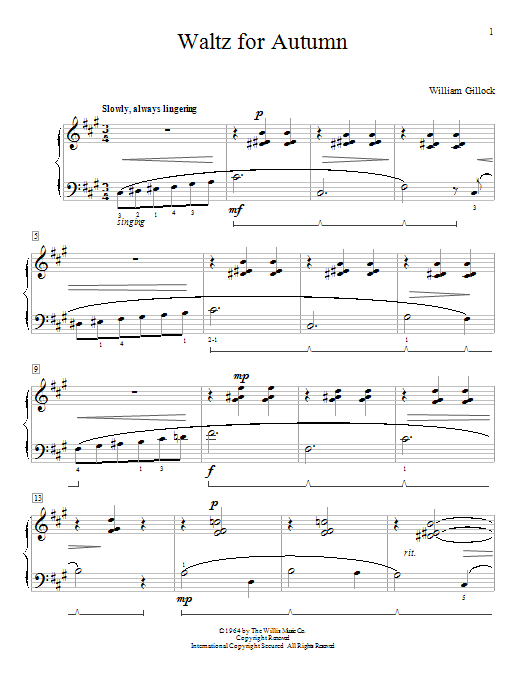 Produktbild zu: Waltz For Autumn