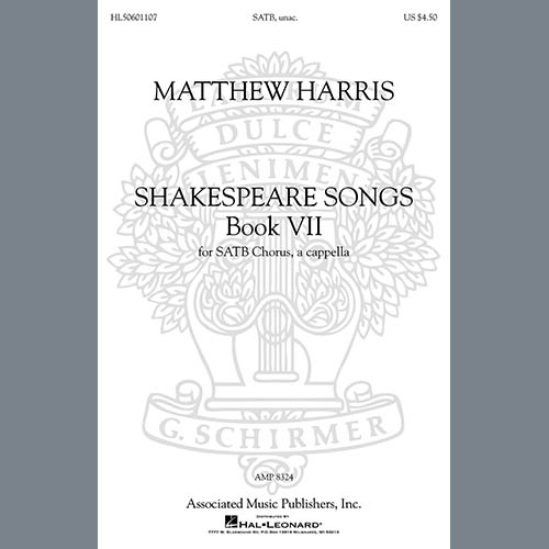 cover: Come Unto These Yellow Sands, Matthew Harris, Chor