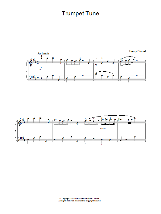 Produktbild zu: Trumpet Tune