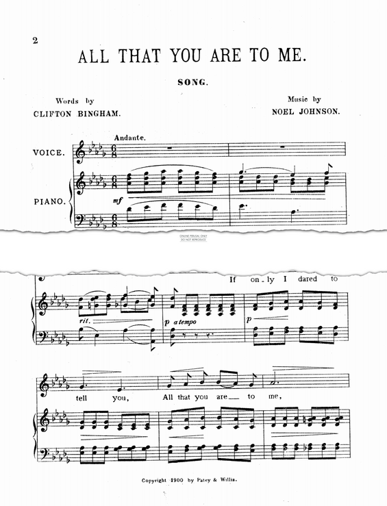 Produktgalerie: Seite 1 von 1 All That You Are To Me, Noel Johnson, Gesang, Klavier, Violine, Violoncello