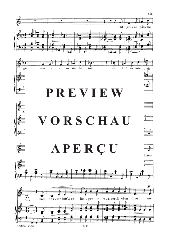 Product gallery: Page 3 of 5 Aus alten Märchen, Op.48 No.15, , Low Voice and Piano