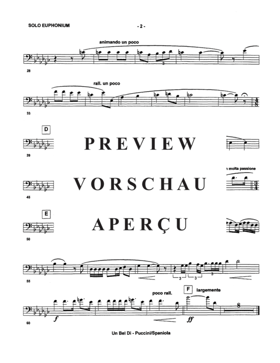 Product gallery: Page 19 of 21 Four Puccini Arias , , (euphonium + piano)