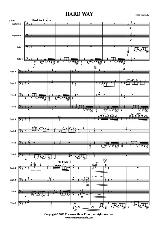 Product picture to: Hard Way Bill Carmody