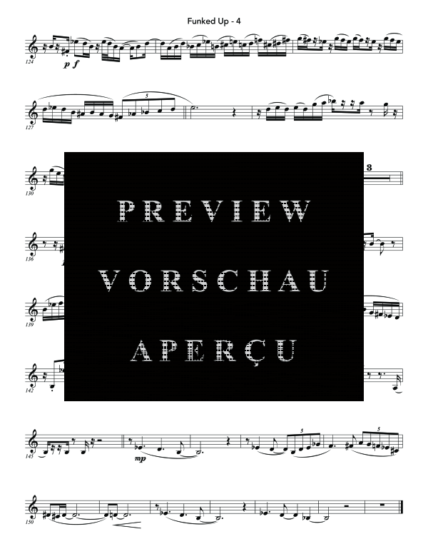 Product gallery: Page 9 of 10 Funked Up, , (clarinet in Bb or trumpet in Bb and CD)