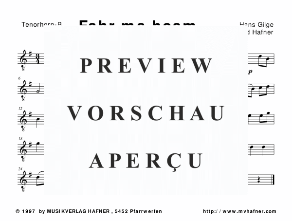 gallery: Fahr ma hoam, , (Blechbläser Quintett)