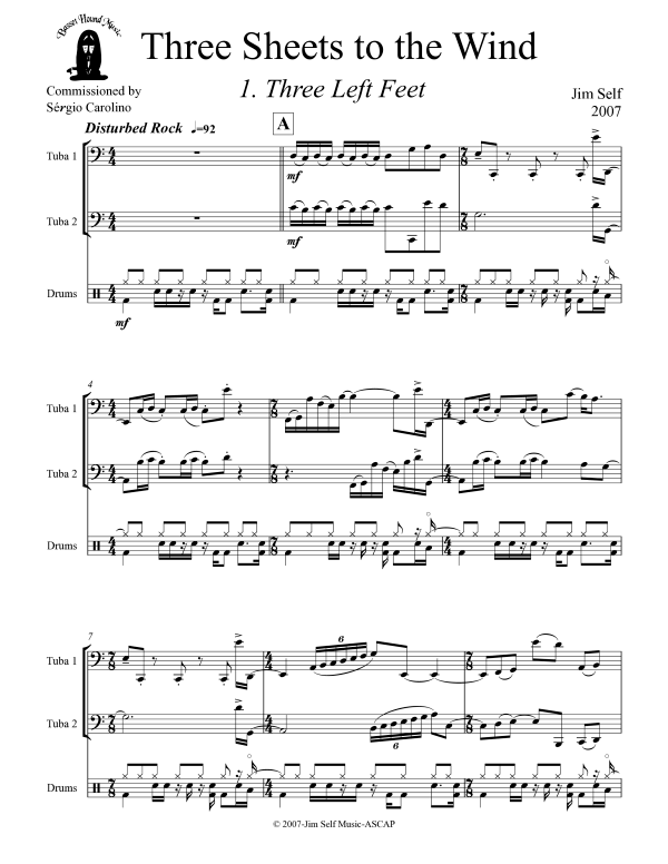 gallery: Three Sheets to the Wind, , (Tuba Duett + Drums)