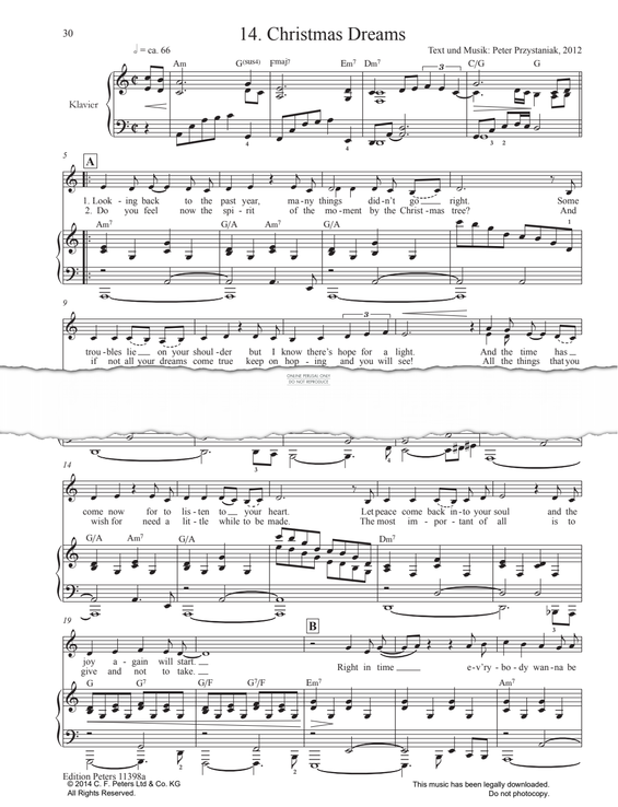 Produktgalerie: Seite 1 von 1 Cool Christmas: Christmas Dreams, Peter Przystaniak, Gesang, Klavier