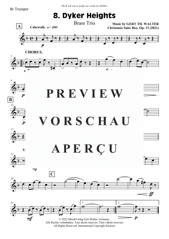 Produktgalerie: Seite 4 von 6 Dyker Heights, , (Blechbläser Trio)
