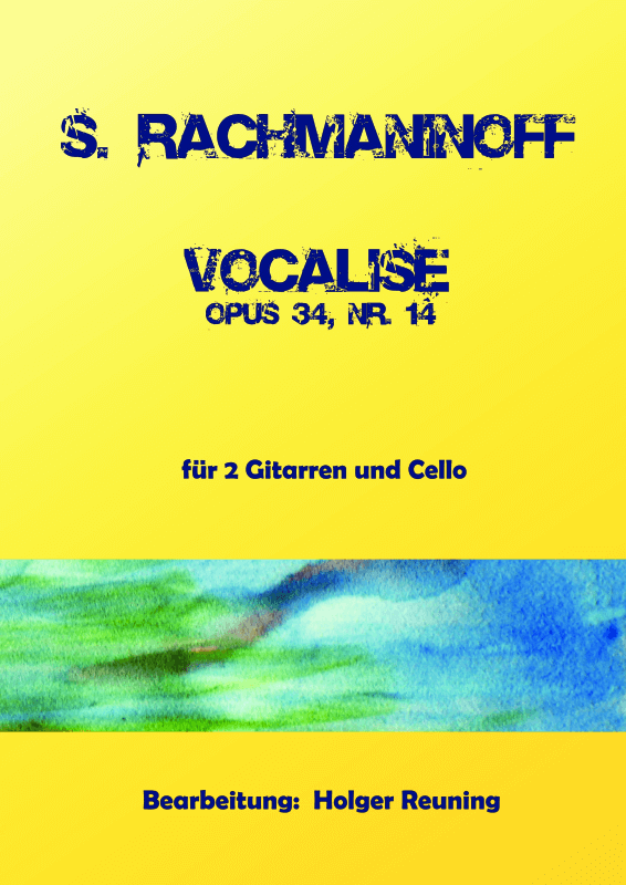 Produktbild zu: Vocalise Opus 34 Nr. 14