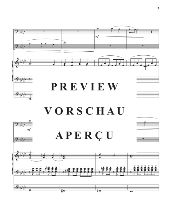 Product gallery: Page 5 of 13 Panis Angelicus , , (Trio for 2x euphonium + organ)