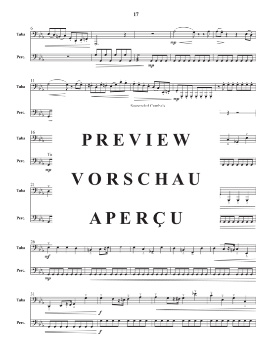 Product gallery: Page 19 of 21 Moral Dilemmas , , (Duet for tuba + percussion)
