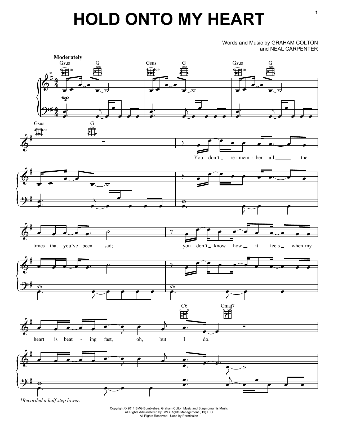 Produktbild zu: Hold Onto My Heart