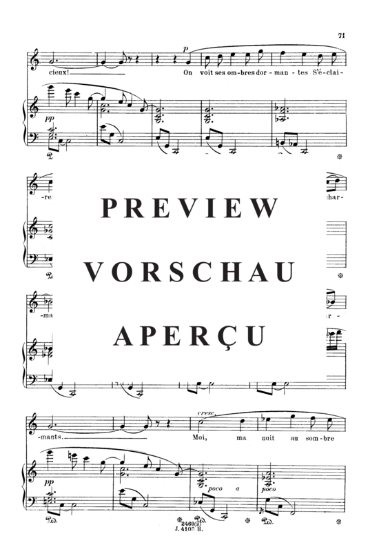 gallery: Nocturne Op.43 No.2, , Gesang hoch und Klavier