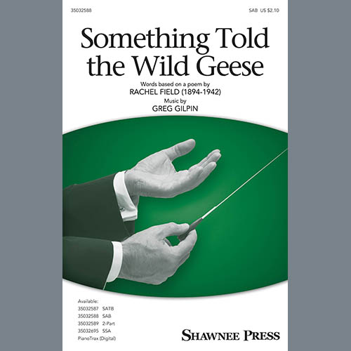 cover: Something Told The Wild Geese, Greg Gilpin