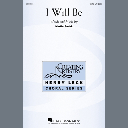 cover: I Will Be, Martin Sedek