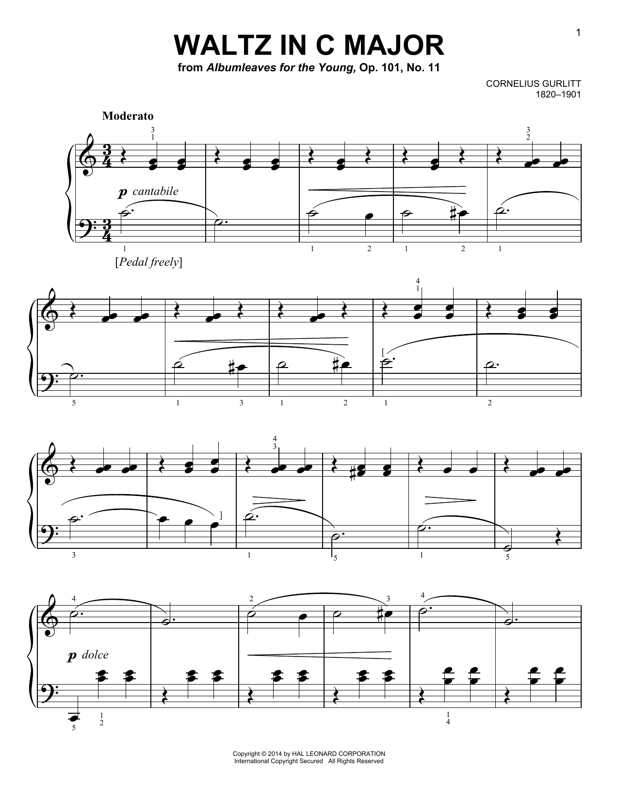 Product picture to: Waltz, Op. 101, No. 11