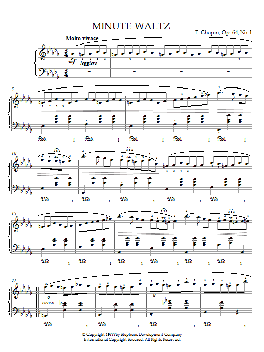 Product gallery: Page 1 of 1 Waltz In Db Major, Op. 64, No. 1, Frederic Chopin
