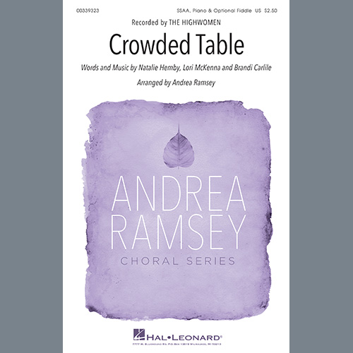 Produktbild zu: Crowded Table (arr. Andrea Ramsey)