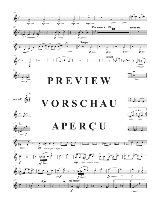 Produktgalerie: Seite 10 von 18 3 Preludes , , (Blechbläserquintett)