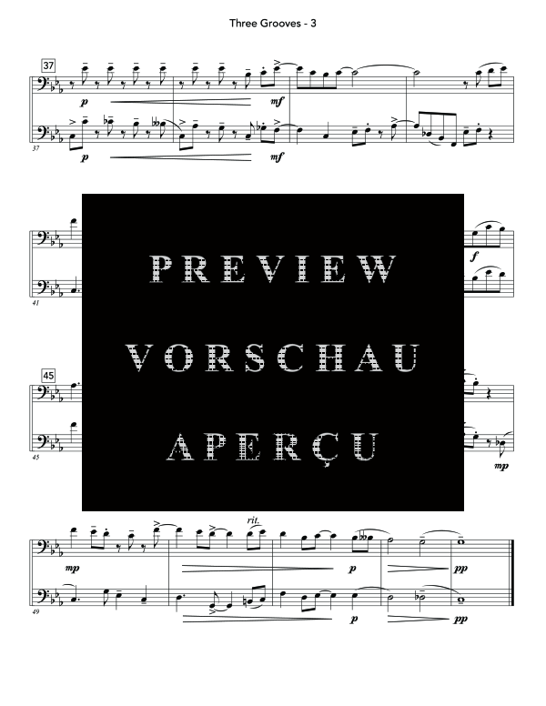 Produktgalerie: Seite 7 von 11 Three Grooves, , (Euphonium Duo)