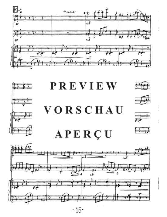 Produktgalerie: Seite 17 von 21 Fantasy Variations , , (Flöte, Tuba + Klavier)