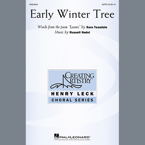 cover: Early Winter Tree, Russell Nadel, Chor
