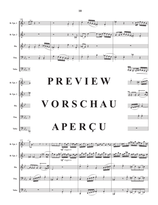 Produktgalerie: Seite 12 von 21 Adagio and Fugue in c minor , , (Blechbläser Quintett)