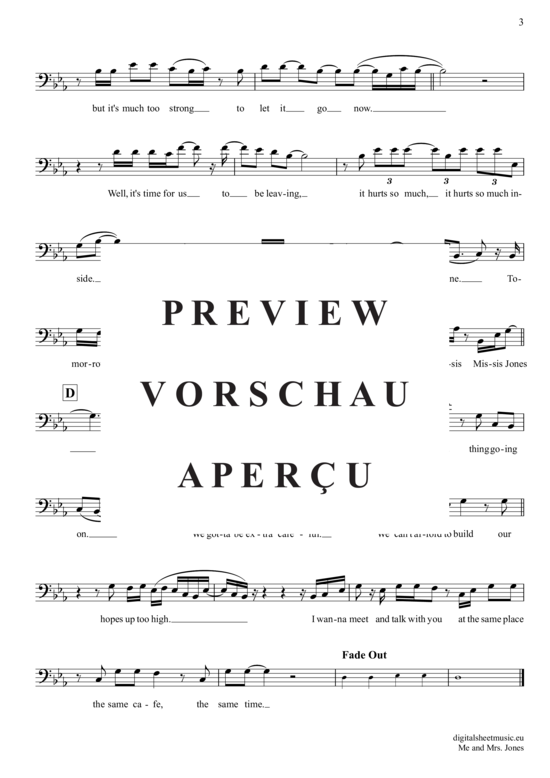 Produktgalerie: Seite 4 von 4 Me And Mrs Jones , Paul, Billy, (Violoncello)