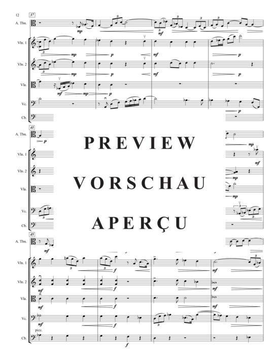Produktgalerie: Seite 16 von 21 Concertino , , (Altposaune und Streichquintett)