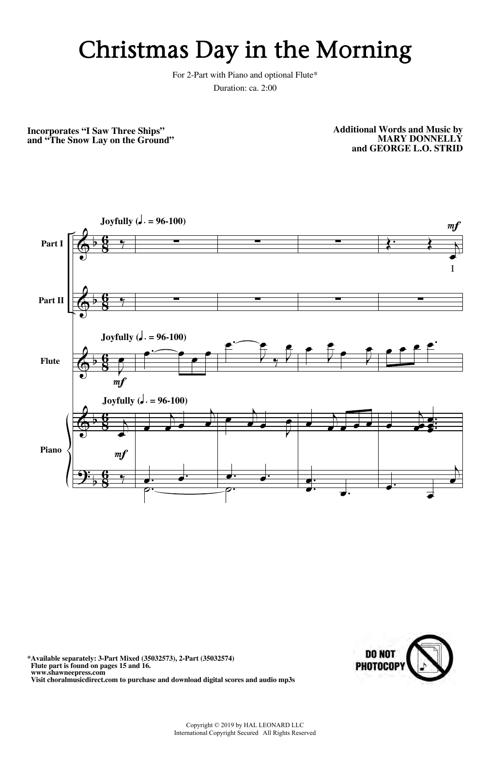 Produktbild zu: Christmas Day In The Morning