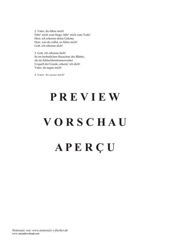 Product gallery: Page 3 of 3 Gebet während der Schlacht , , Piano and Voice
