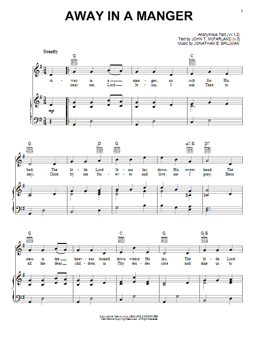 Produktbild zu: Away In A Manger