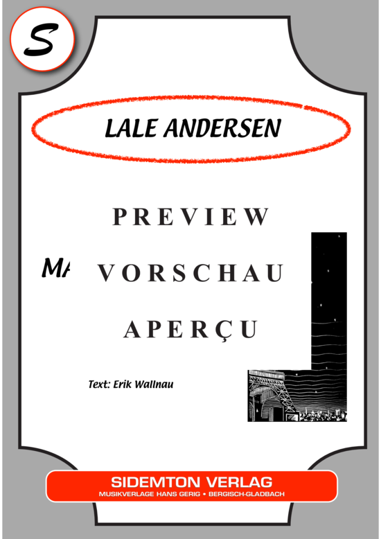 gallery: Mademoiselle de Paris , Andersen, Lale, (Melodie-Stimmen in C/B/Es)