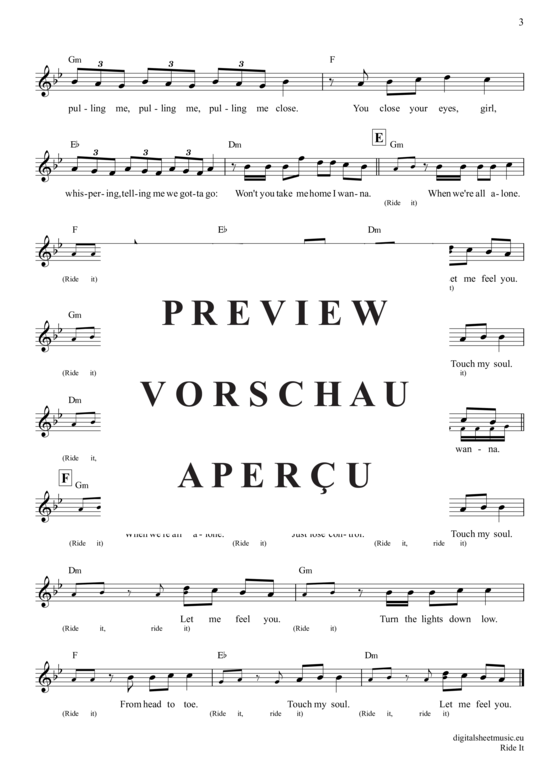 gallery: Ride It , Regard, (Gesang)